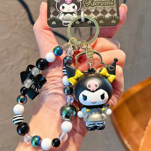 Sanrio Kuromi Doll Keychain and Bracelet! 🖤🌸 - Picture 6 of 6